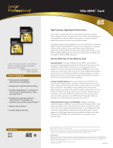 Lexar Media DS-SDHC-133-381 User manual