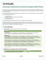 Lexmark MX711de User manual