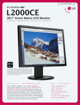 LG L2000CE User manual