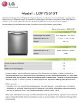 LG LDF7551ST Environmental Declaration