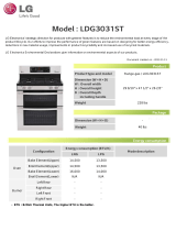 LG LDG3031ST Environmental Declaration