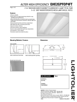 Lightolier QHE2GPFOP4FT User manual