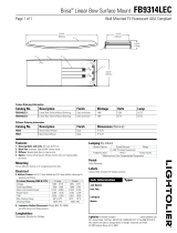 Lightolier FB9314LEC User manual