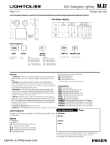 Lightolier MJ2 User manual