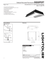 Lightolier SIS2GPF2FT User manual