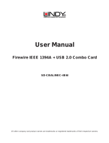 Lindy SD-CBALINEC-4E6I User manual