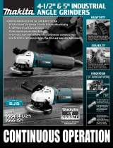 Makita 9564 (4-1/2'') User manual