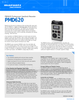 Marantz PMD620 User manual