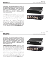 Marshall electronic BD-0114 User manual