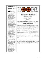 Mavs Hoops PD-P-G User manual