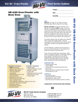 Middleby Cooking Systems Group UB-4/2/8 User manual