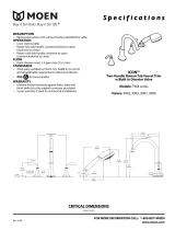 Moen T964 Series User manual