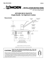 Moen 8700 User manual