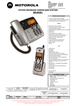 Motorola SD4591 User manual