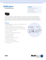 Multi-Tech Systems Embedded Modem User manual