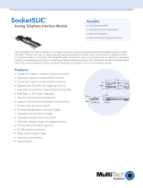 Multi-Tech Systems SocketSLIC TBR21 User manual