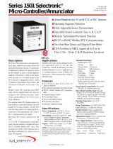 Murphy Selectronic Micro-Controller/Annunciator Series 1501 User manual