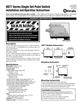 Murphy OS77 Series User manual