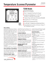 Murphy Temperature Scanner/Pyrometer TDXM User manual