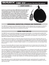 Nady Systems CBM 40X User manual