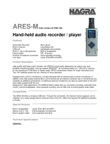 Nagra Ares-M User manual