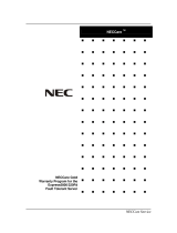 NEC 320Fd User manual