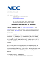 NEC AS222WM-BK User's Information Guide