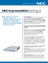 NEC Express5800/120Rg-2 User manual