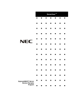 NEC Express5800/320Lb Linux User manual