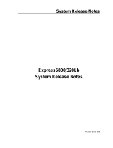 NEC Express5800/320Lb Release Notes