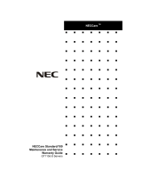 NEC Express5800/GT110d-S Warranty Guide
