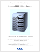 NEC Express5800/HX4100 User manual