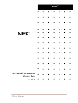NEC Express5800/R120e-2M Warranty Guide