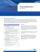 NEC Express5800/R120a-1 User manual