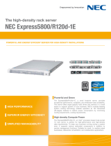 NEC Express5800/R120d-1E User manual