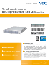 NEC Express5800/R120d-2E SR User manual