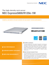 NEC Express5800/R120e-1M User manual