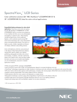 NEC LCD3090W-BK-SV User manual