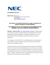 NEC MD210C3 User's Information Guide