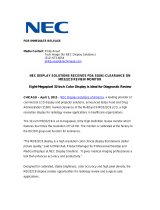 NEC MD322C8 User's Information Guide