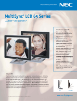 NEC MultiSync LCD1565 User manual