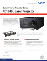 NEC NC1040L-A Quick start guide