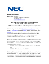 NEC NC3240S-A User's Information Guide