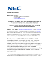 NEC NP-PH1400U User's Information Guide