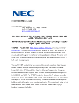 NEC P401-AVT User's Information Guide