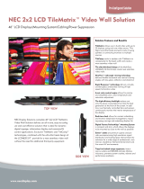 NEC TileMatrix LCD4620 User manual