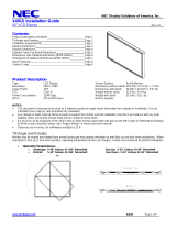 NEC X401S User manual
