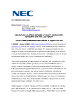 NEC X431BT User's Information Guide