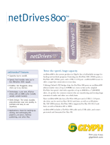 NetDrives 800 User manual