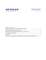 Netgear WFS709TP Quick start guide